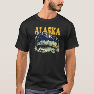Camiseta Pesca de Retro Carabiner Alaska