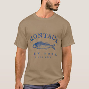 Camiseta Pesca de Retro Montauk en Nueva York
