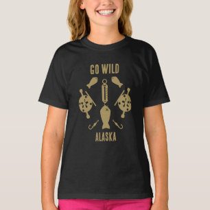 Camiseta Pesca de salmón Alaska