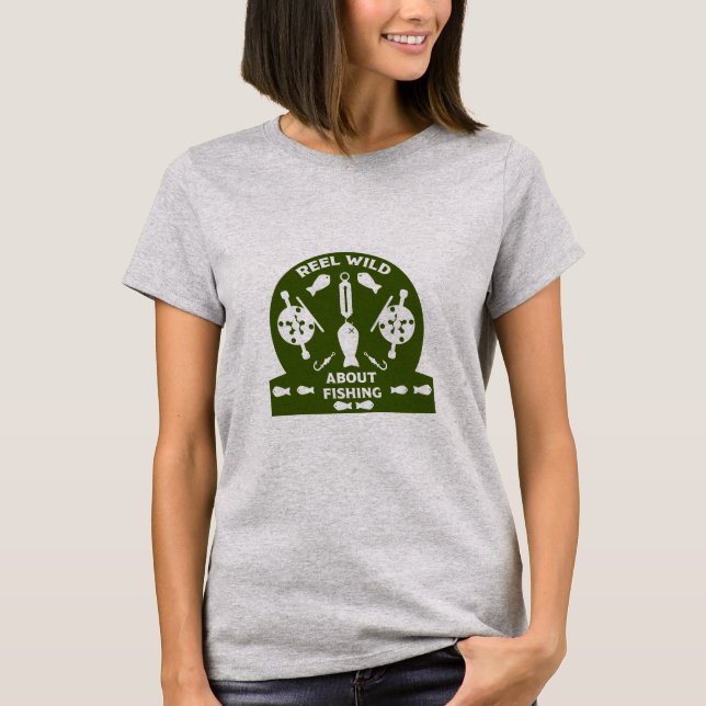 Camiseta Pesca de salmón Canadá (Anverso)