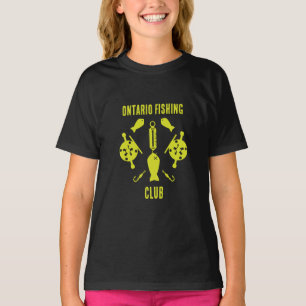 Camiseta Pesca de salmón canadiense