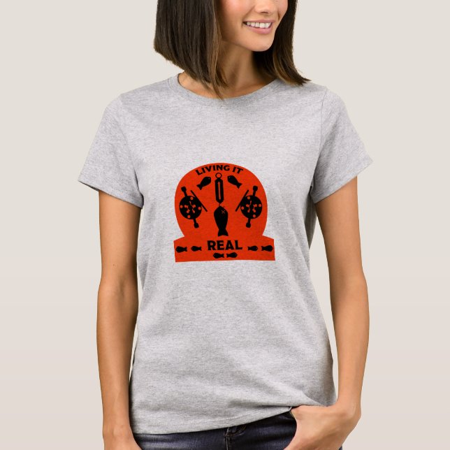 Camiseta Pesca de salmón salvaje (Anverso)