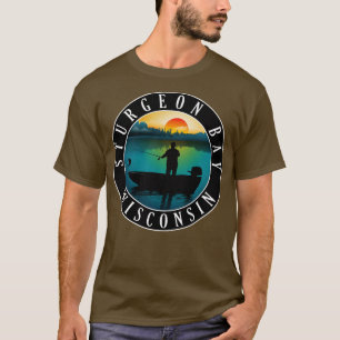 Camiseta Pesca de Sturgeon Bay Wisconsin