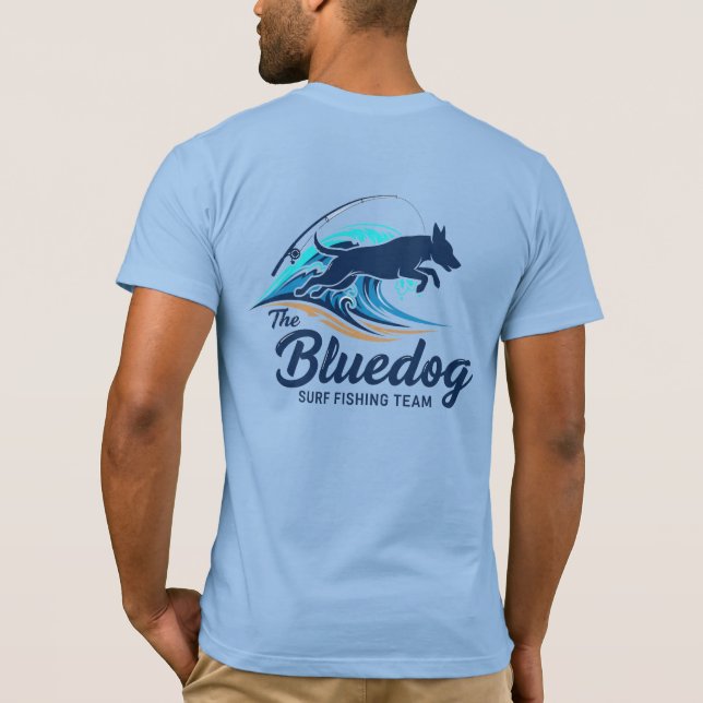 CAMISETA PESCA DE SUPERFICIE BLUEDOG (Reverso)