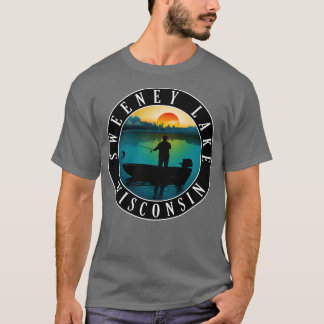 Camiseta Pesca de Sweeney Lake Wisconsin