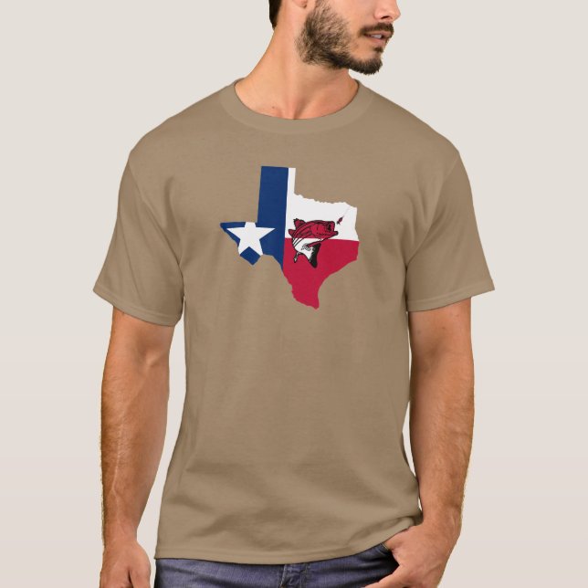 Camiseta Pesca de Texas (Anverso)