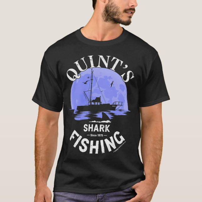 Camiseta Pesca de tiburones de Quint (Anverso)