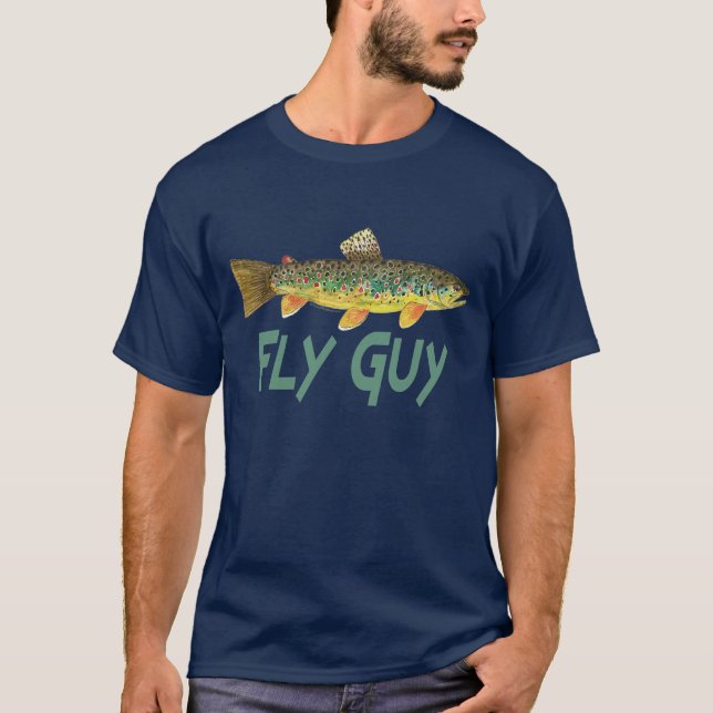Camiseta Pesca de trucha (Anverso)