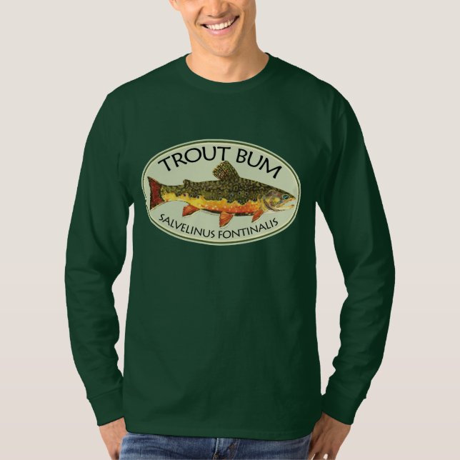 Camiseta Pesca de trucha (Anverso)