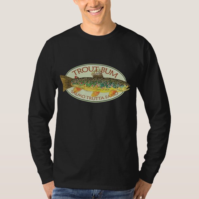 Camiseta Pesca de trucha (Anverso)