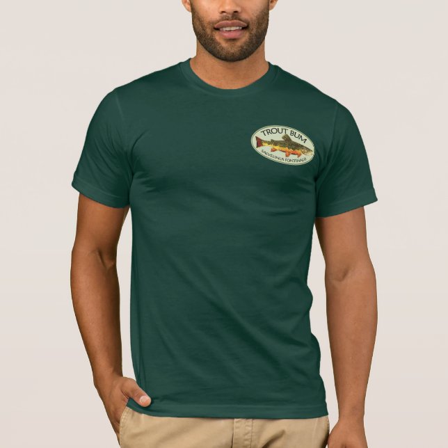 Camiseta Pesca de trucha (Anverso)