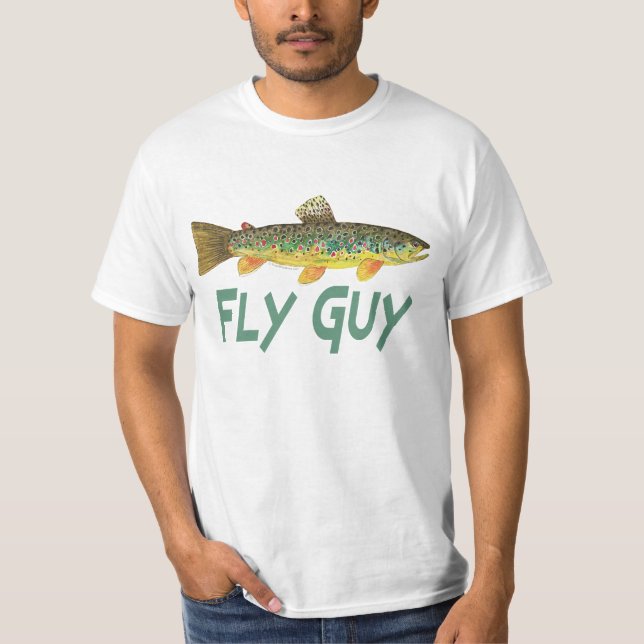 Camiseta Pesca de trucha (Anverso)