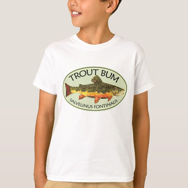 Camiseta Pesca de trucha (Anverso)