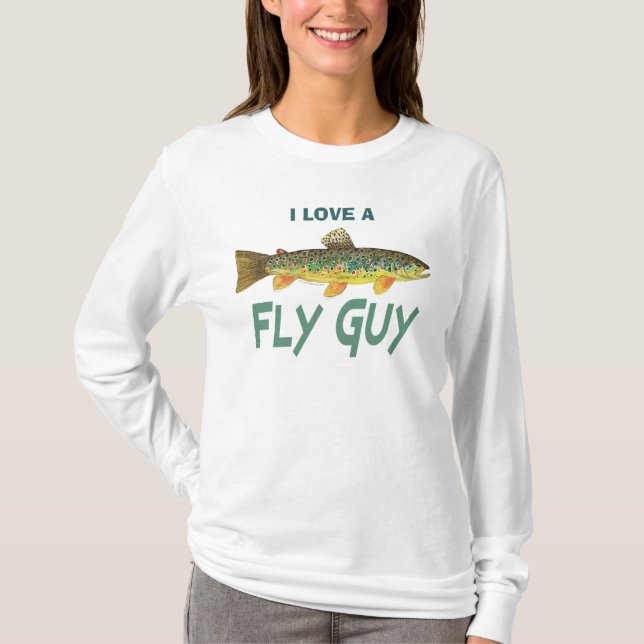 Camiseta Pesca de trucha (Anverso)
