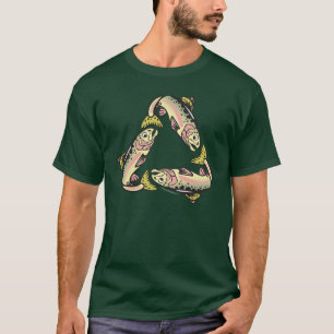 Camiseta Pesca de trucha de captura y liberación