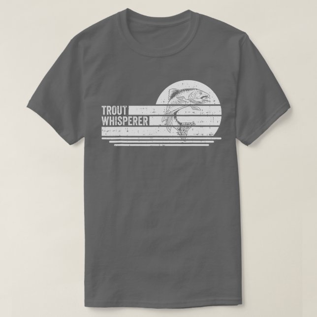 Camiseta Pesca de trucha de los pescadores de trucha de los (Diseño del anverso)