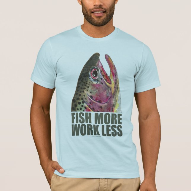 Camiseta Pesca de trucha más (Anverso)