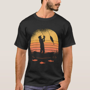 Camiseta Pesca de Trucha Pesca con Mosca Navidad Horrible C