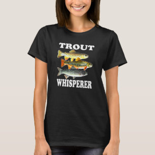 Camiseta Pesca de Trucha Pez de Agua Dulce Pescador Trucha 