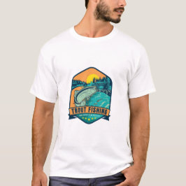 Camiseta Pesca de trucha Río Rojo Nuevo México