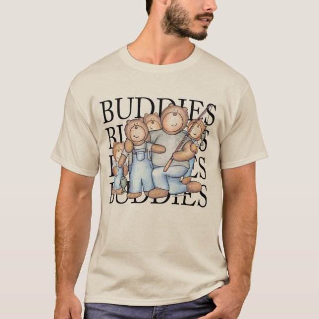 Camiseta Pesca de un pequeño amigo (Anverso)