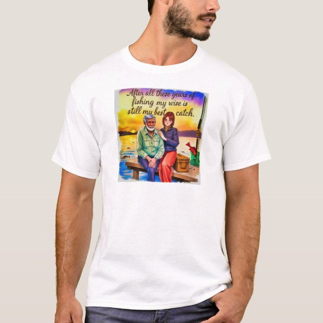 Camiseta Pesca de una vida (Anverso)
