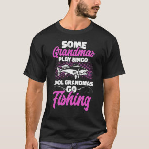Camiseta Pesca de unos Abuelos Juega Bingo Fisher Fishaholi