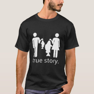 Camiseta Pesca de verdaderas historias
