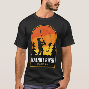 Camiseta Pesca de Walnut River Kansas