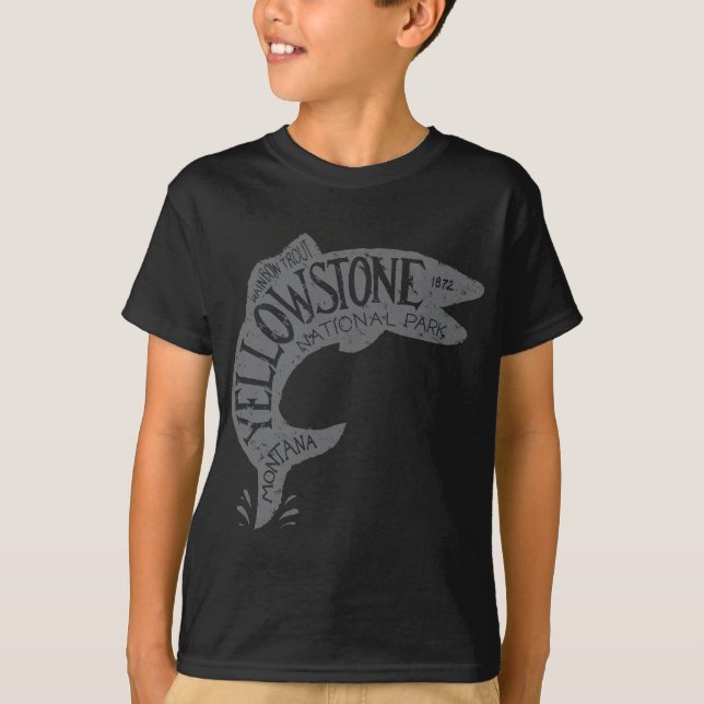 Camiseta Pesca de Yellowstone (Anverso)