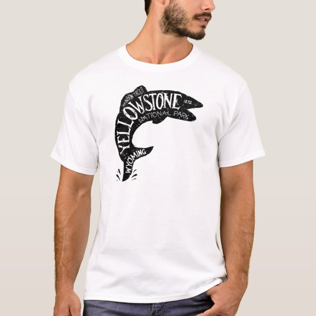 Camiseta Pesca de Yellowstone (Anverso)