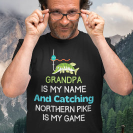 Camiseta Pesca del abuelo del Pike del Norte