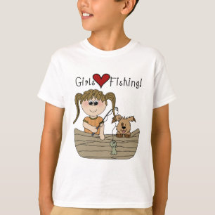 Camiseta Pesca del amor de los chicas