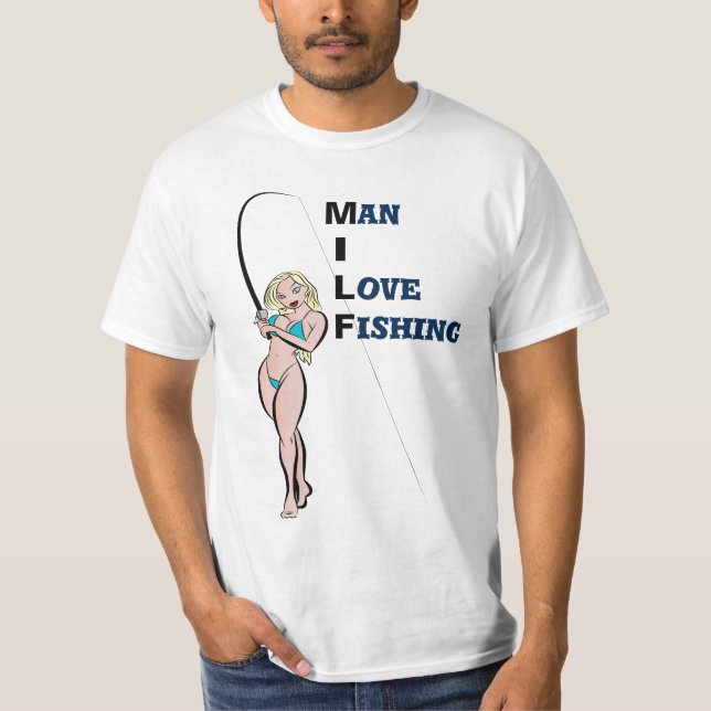 Camiseta Pesca del amor del hombre I (Anverso)