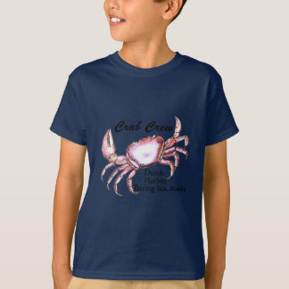 Camiseta Pesca del cangrejo de Alaska del mar de Bering