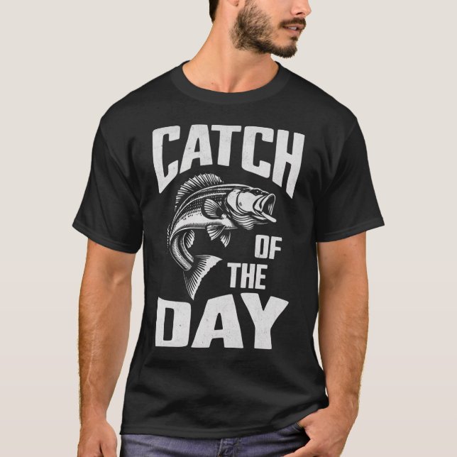 Camiseta Pesca del Día (Anverso)