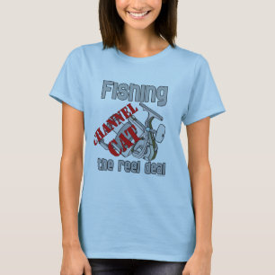 Camiseta Pesca del gato del canal de la pesca El negocio de