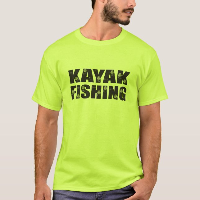 Camiseta Pesca del kajak (Anverso)