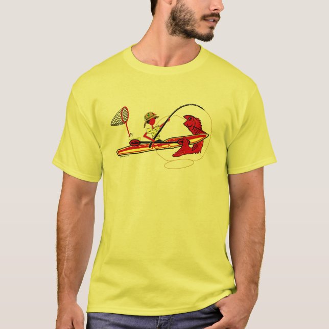 Camiseta Pesca del kajak (Anverso)