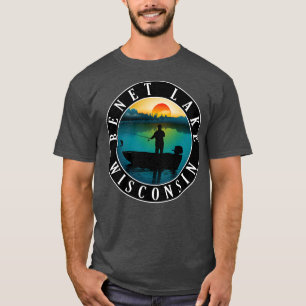 Camiseta Pesca del lago Benet Wisconsin