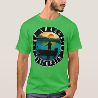 Camiseta Pesca del lago Shangrila Wisconsin