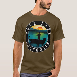 Camiseta Pesca del lago Wisconsin