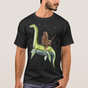 Camiseta Pesca del Monstruo del Lago Ness Bigfoot