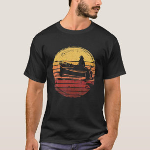 Camiseta Pesca del pescador del trasero Pescador Papá Retro