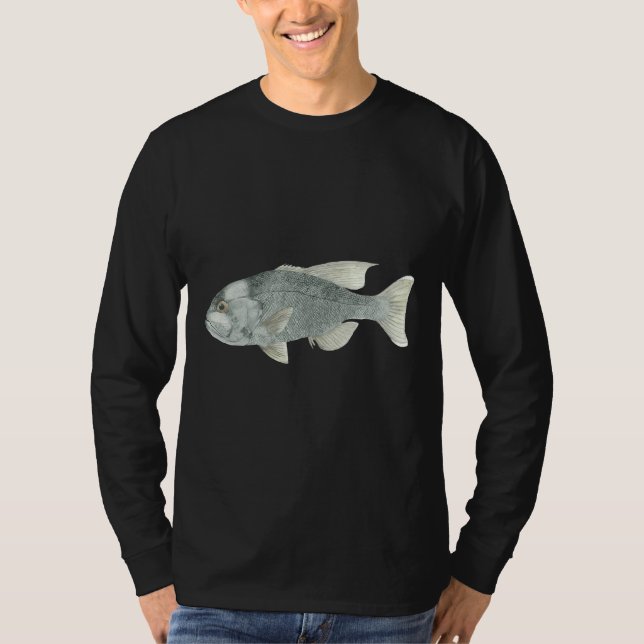 Camiseta Pesca del pez dorado (Anverso)