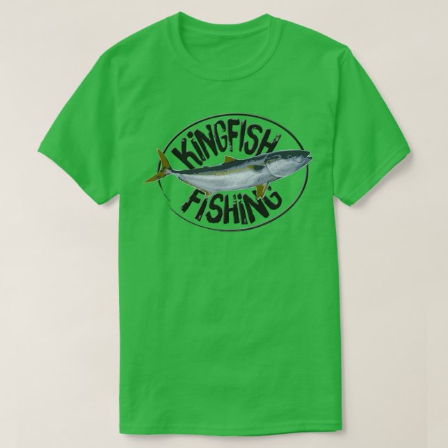 Camiseta Pesca del pez rey (Diseño del anverso)