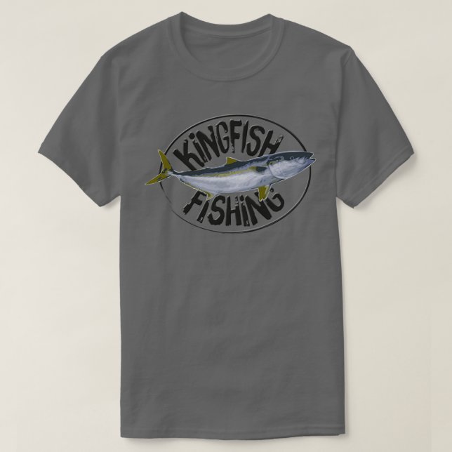 Camiseta Pesca del pez rey (Diseño del anverso)
