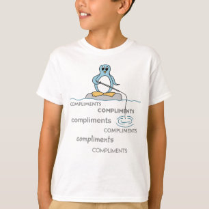 Camiseta Pesca del pingüino para la metáfora de los