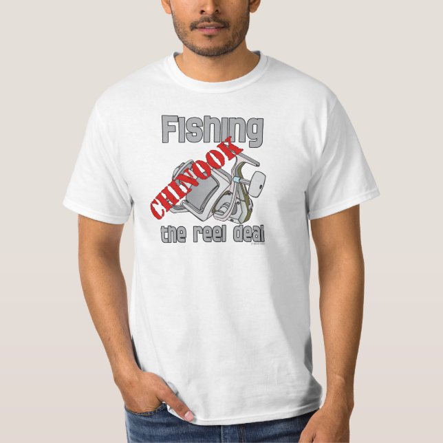 Camiseta Pesca Del Salmón Chinook (Anverso)