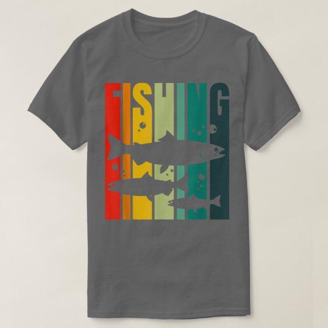 Camiseta Pesca del salmón del rey Salmon Chinook  (Diseño del anverso)